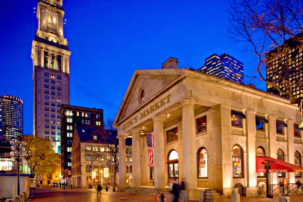 Places to visit in Boston, USA Faneuil Hall Marketplace Tourist